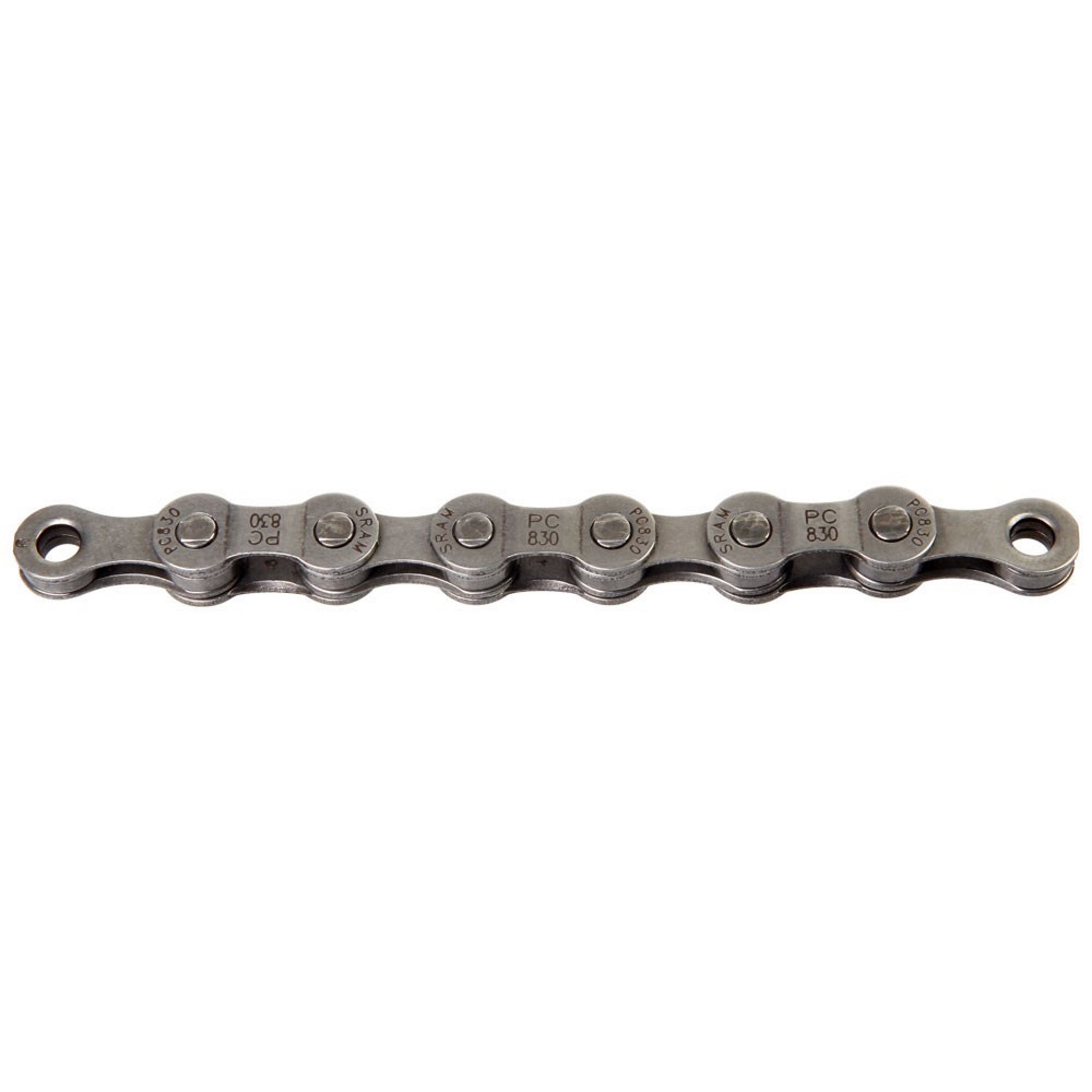 8-Speed Grey Sram PowerChain PC-830 - High-Performance Bicycle Chain