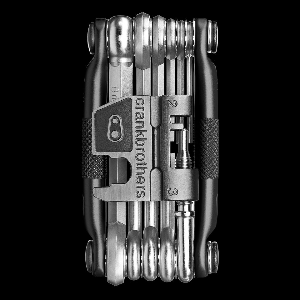 Crankbrothers Matte Black Multi-Purpose 17-in-1 Bicycle Tool
