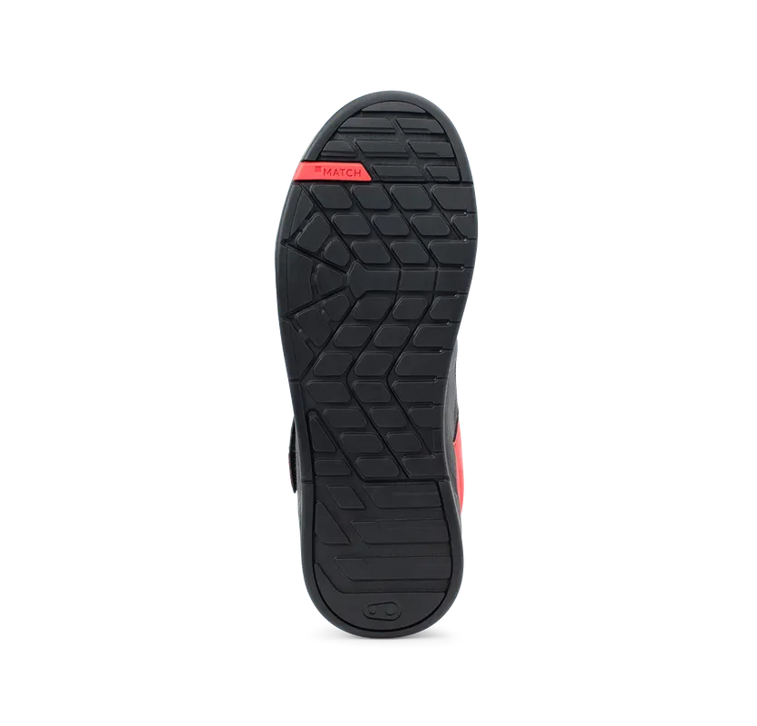 Crankbrothers Stamp Speedlace Shoes in Grey/Red with Black Outsole