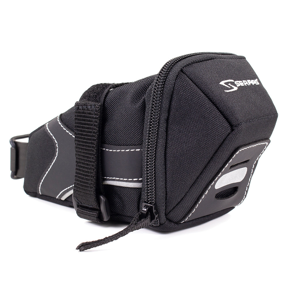 Serfas Black Large Shuttle Bag for Easy Storage
