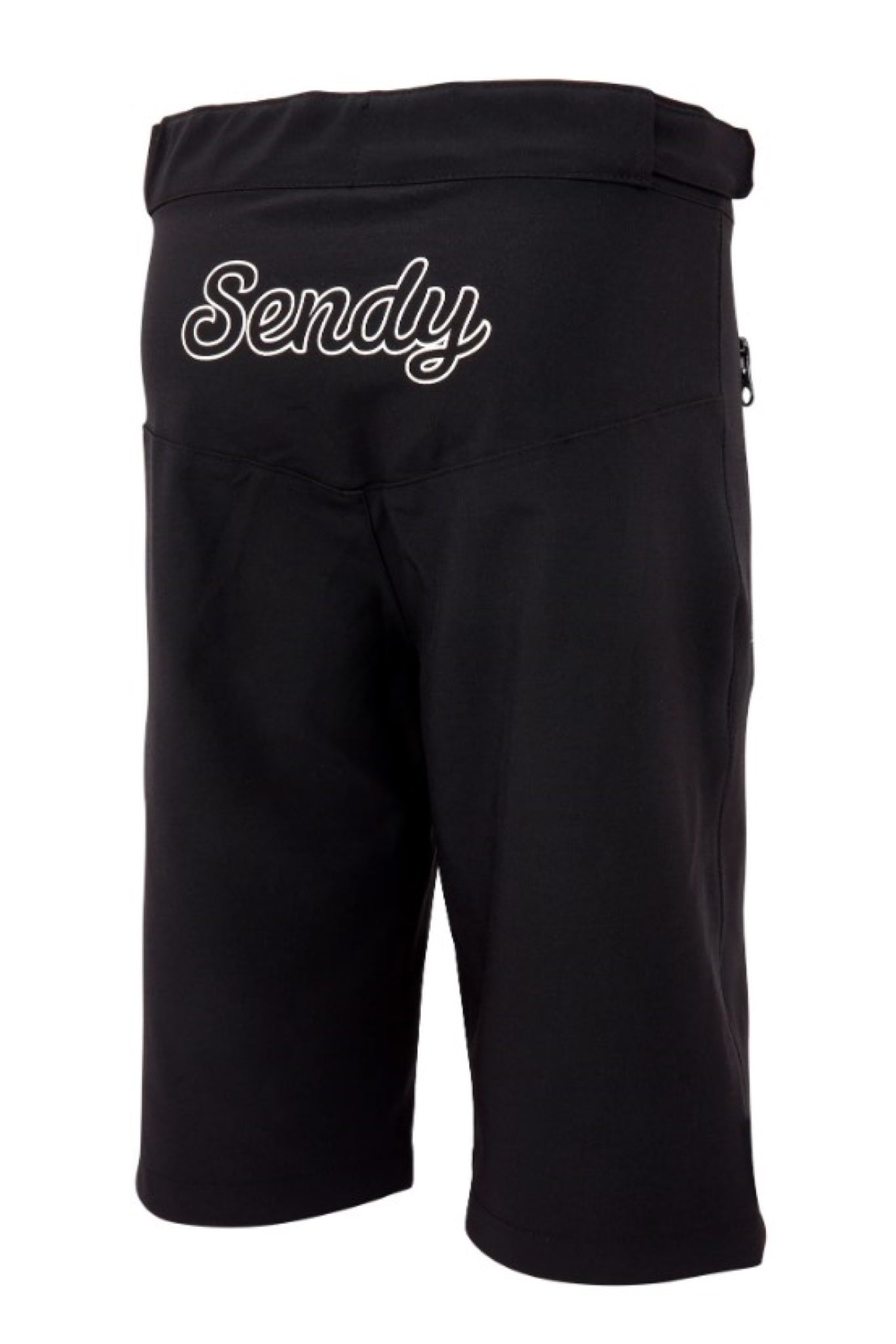 Sendy Youth MTB Shred Forest Black 'Send It' Shorts for Adventurous Riders