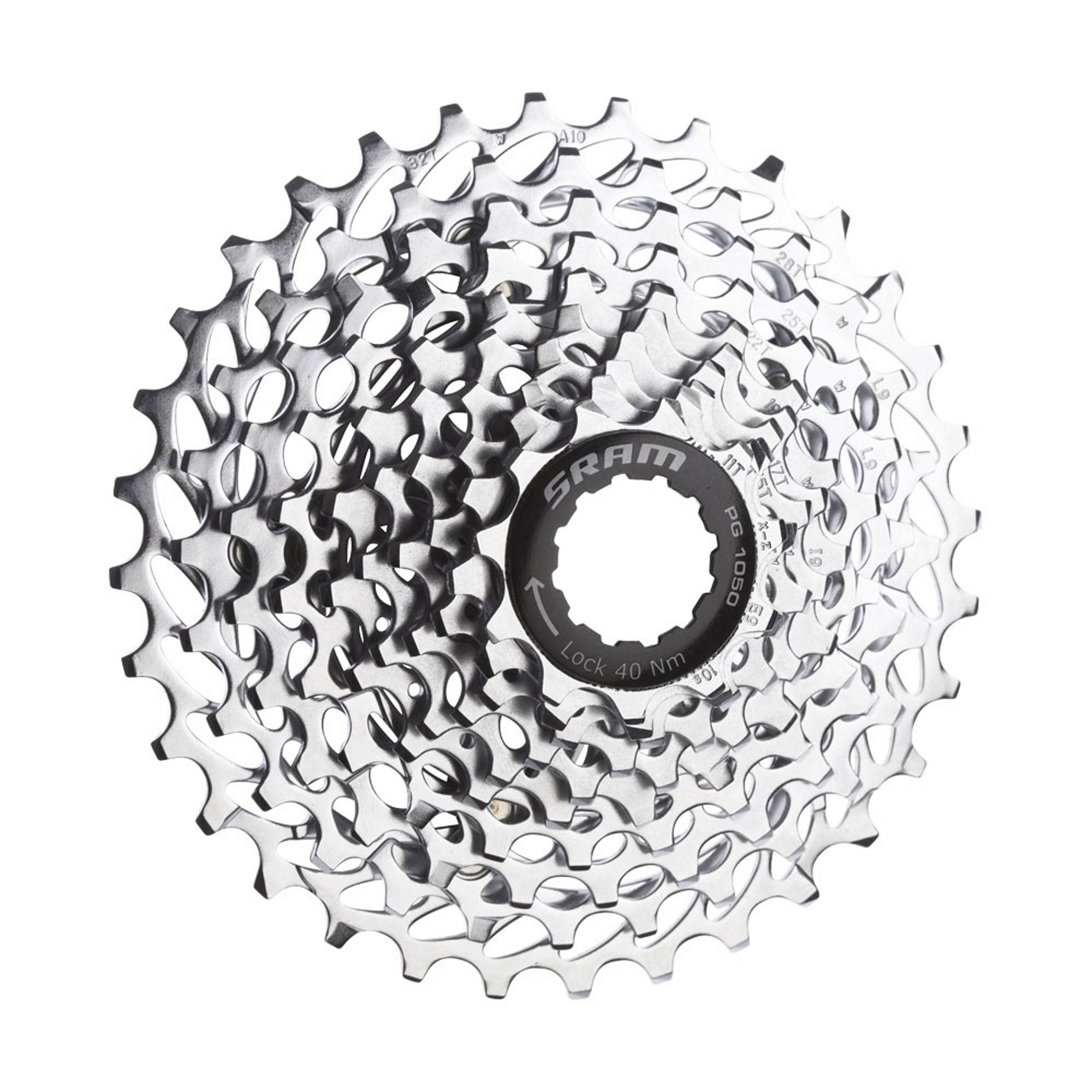 SRAM 10-Speed 11-36T PG-1050 MTB Cassette with PowerGlide II Technology