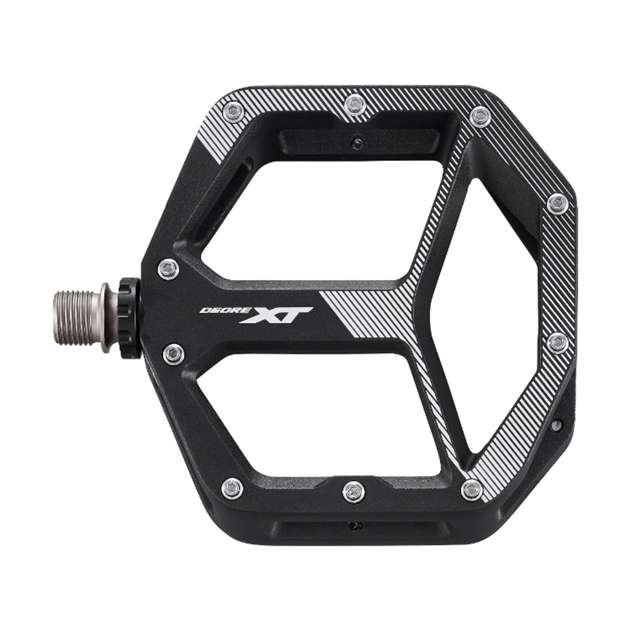 Shimano XT M8140 ML Flat Platform Pedals for Optimal Cycling