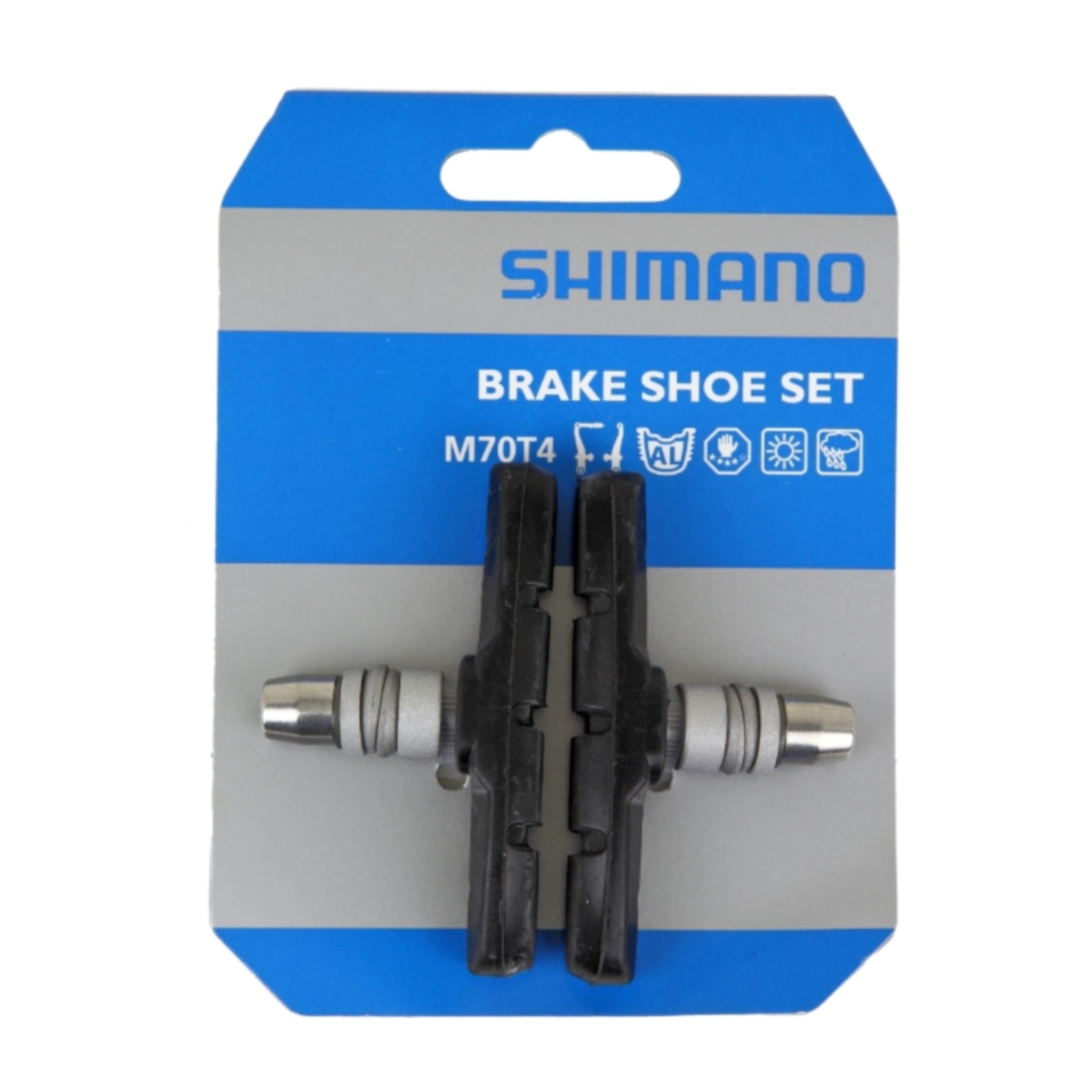 Deore XT Shimano High - Performance V - Brake Shoe Set (M70T4)