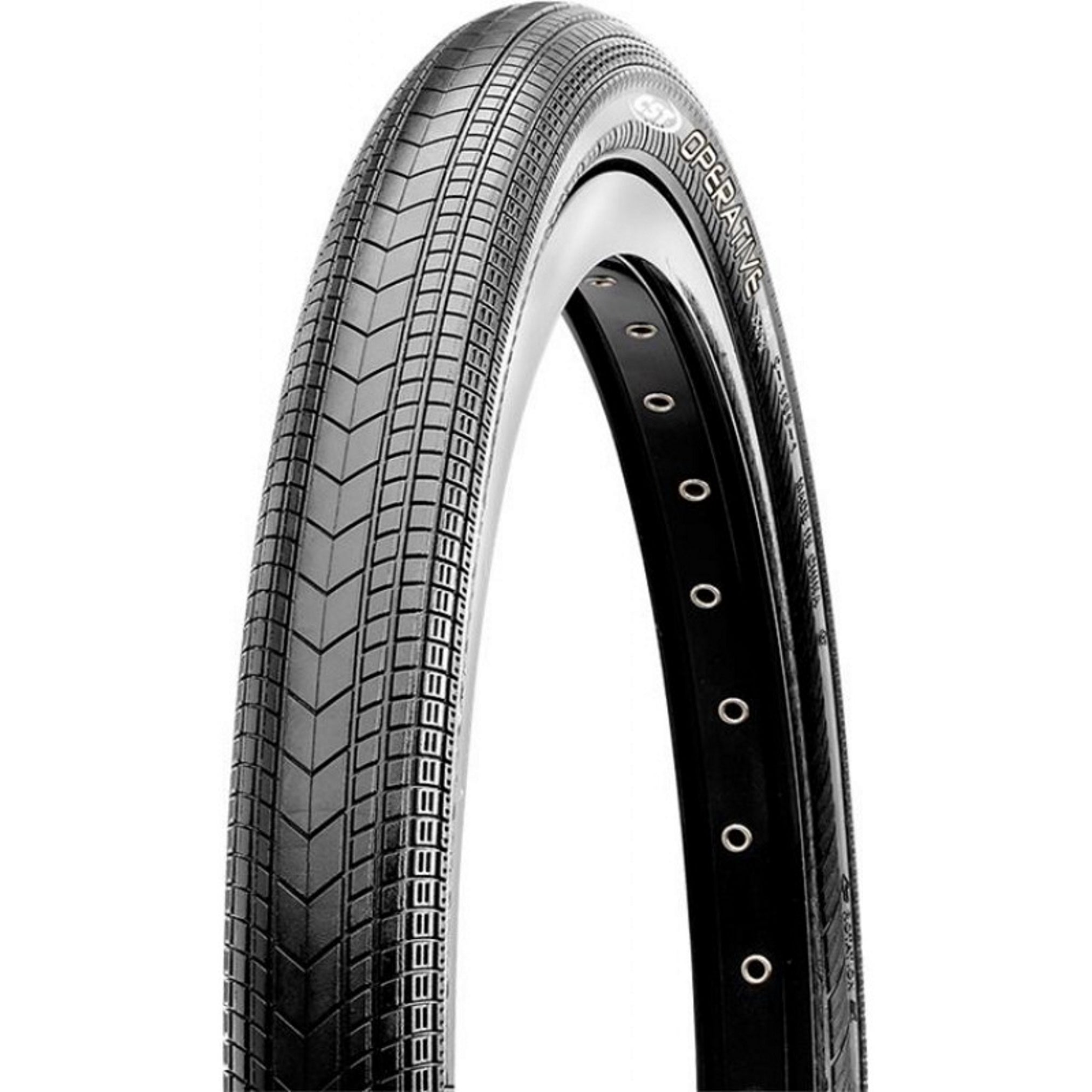 CST 20 x 2.25 Black BMX Operative Slick Tyre C1809
