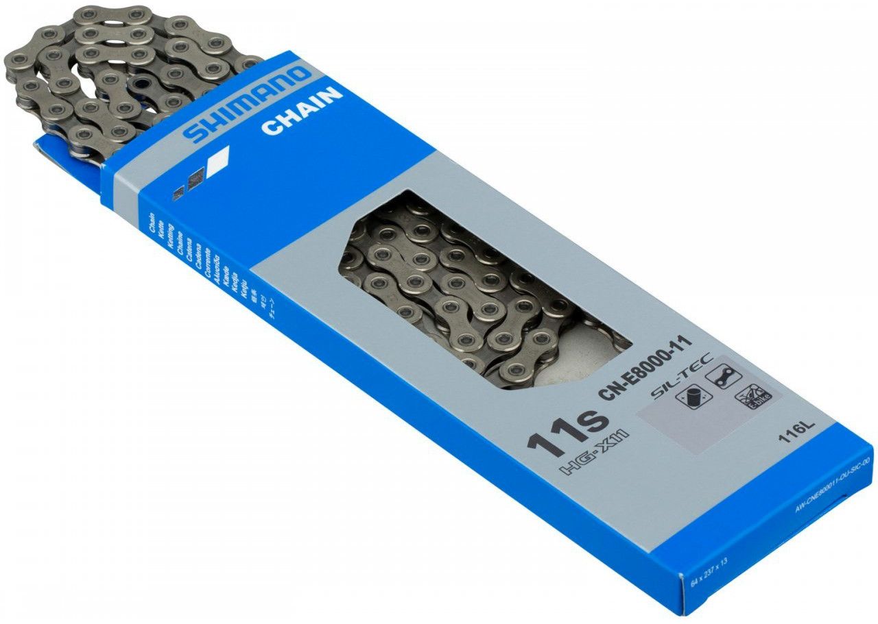 Shimano STEPS CN - E8000 - 11 11 - Speed Ultra Narrow Electric Bicycle Chain with 116 Links