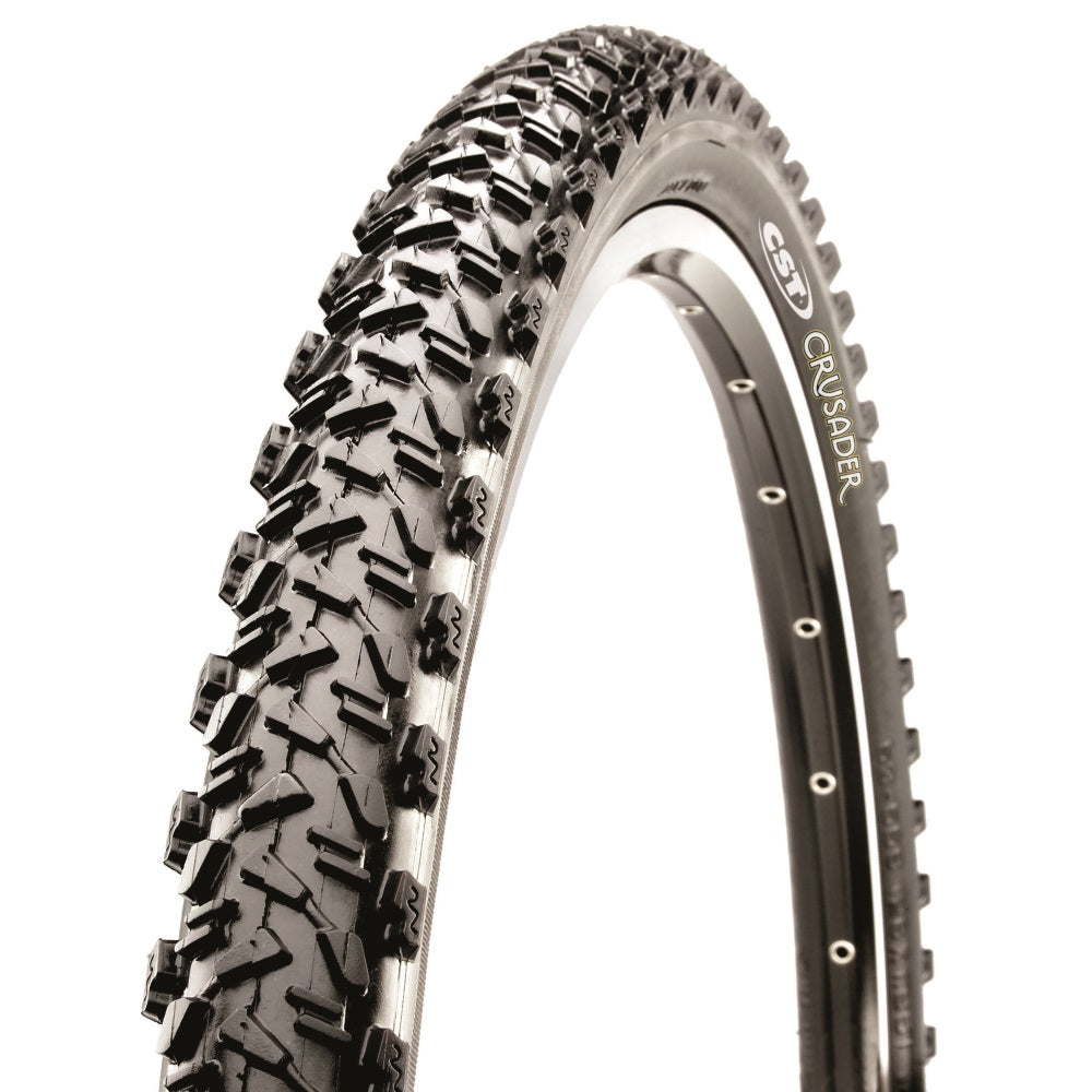 CST 27.5 x 2.10 Crusader C-1435 All - Terrain Black Bicycle Tyre