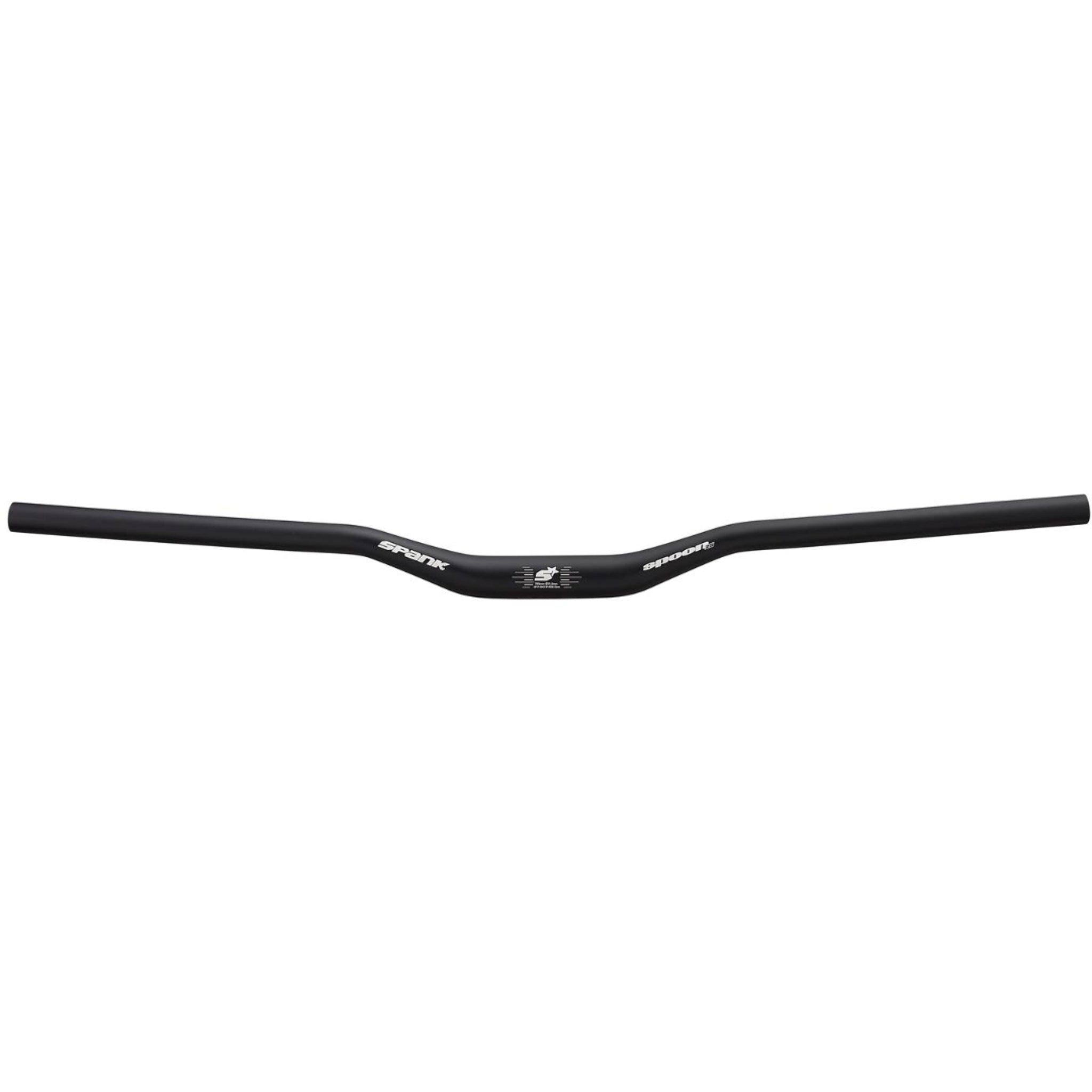 Black Spank Spoon 25mm Rise Handlebar for Enhanced Mountain Biking