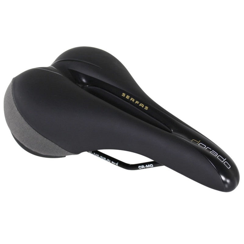 Serfas MX-3 Dorado Chromoly Men's High-Performance Saddle