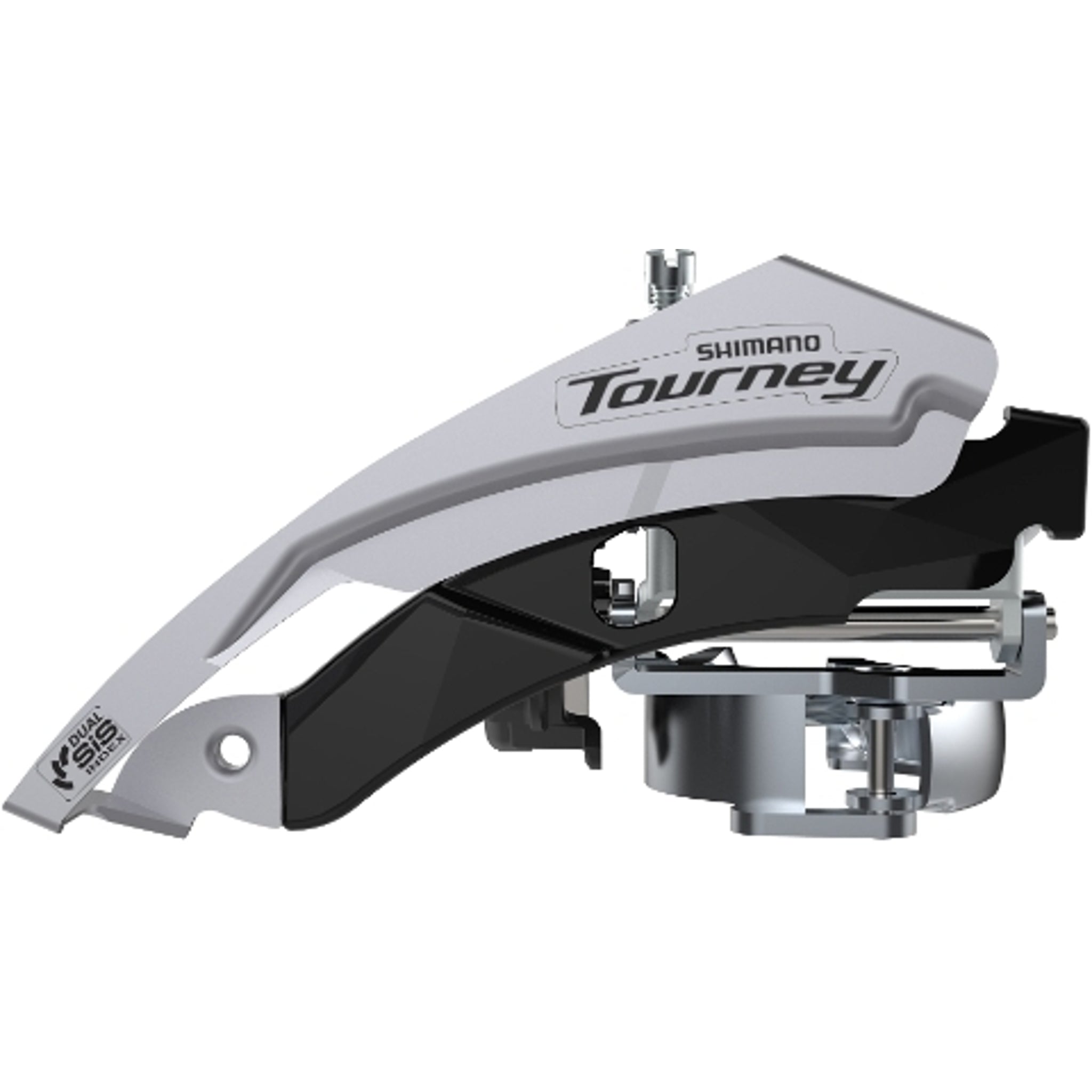 Shimano Tourney FD-TY601-L6 Front Derailleur for 3 x 6/7/8 Speed Bikes - Top Swing Dual Pull Design Compatible with 48T Chainrings and 66 - 69 Frame Sizes
