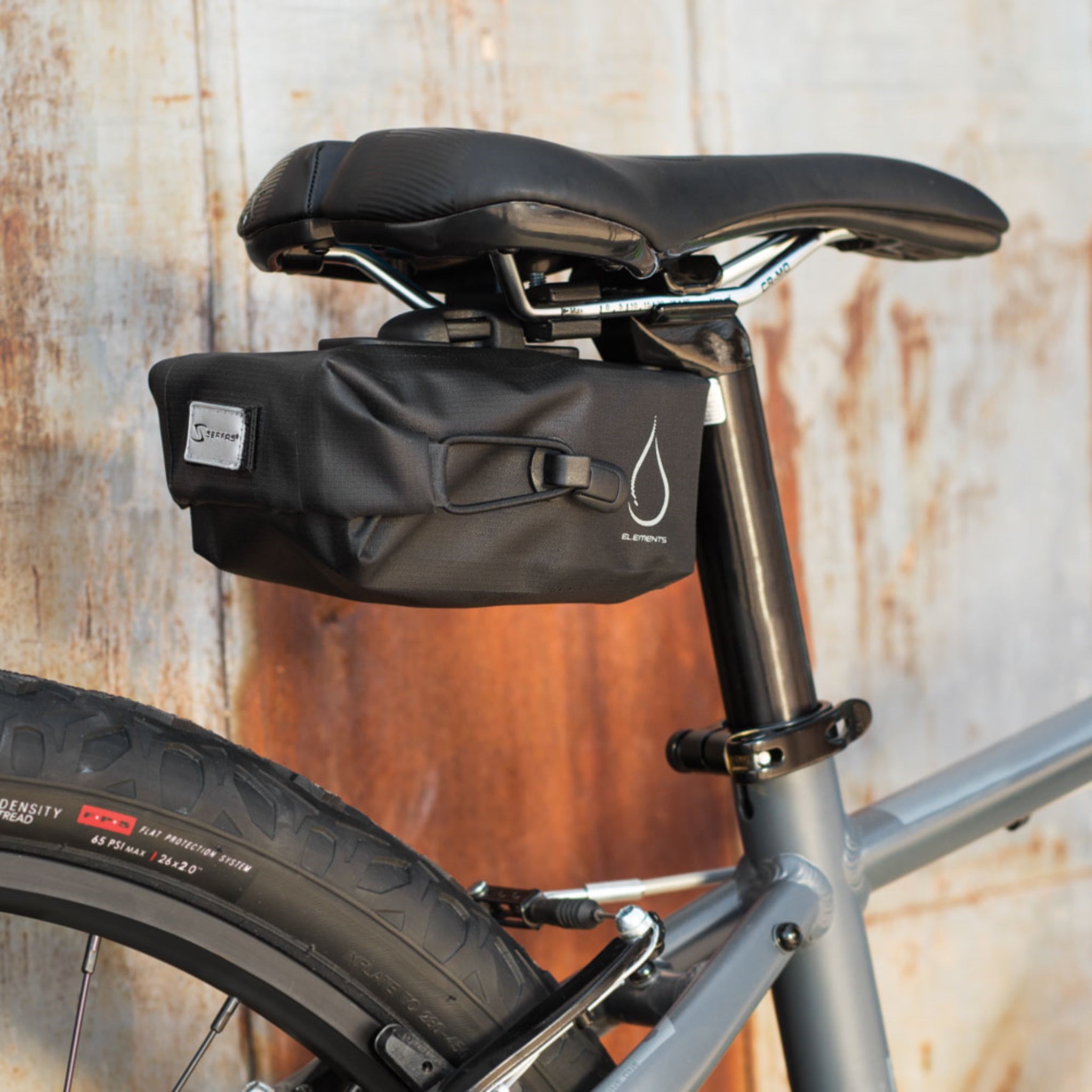 Serfas Large Waterproof Monsoon Elements Bicycle Saddle Bag