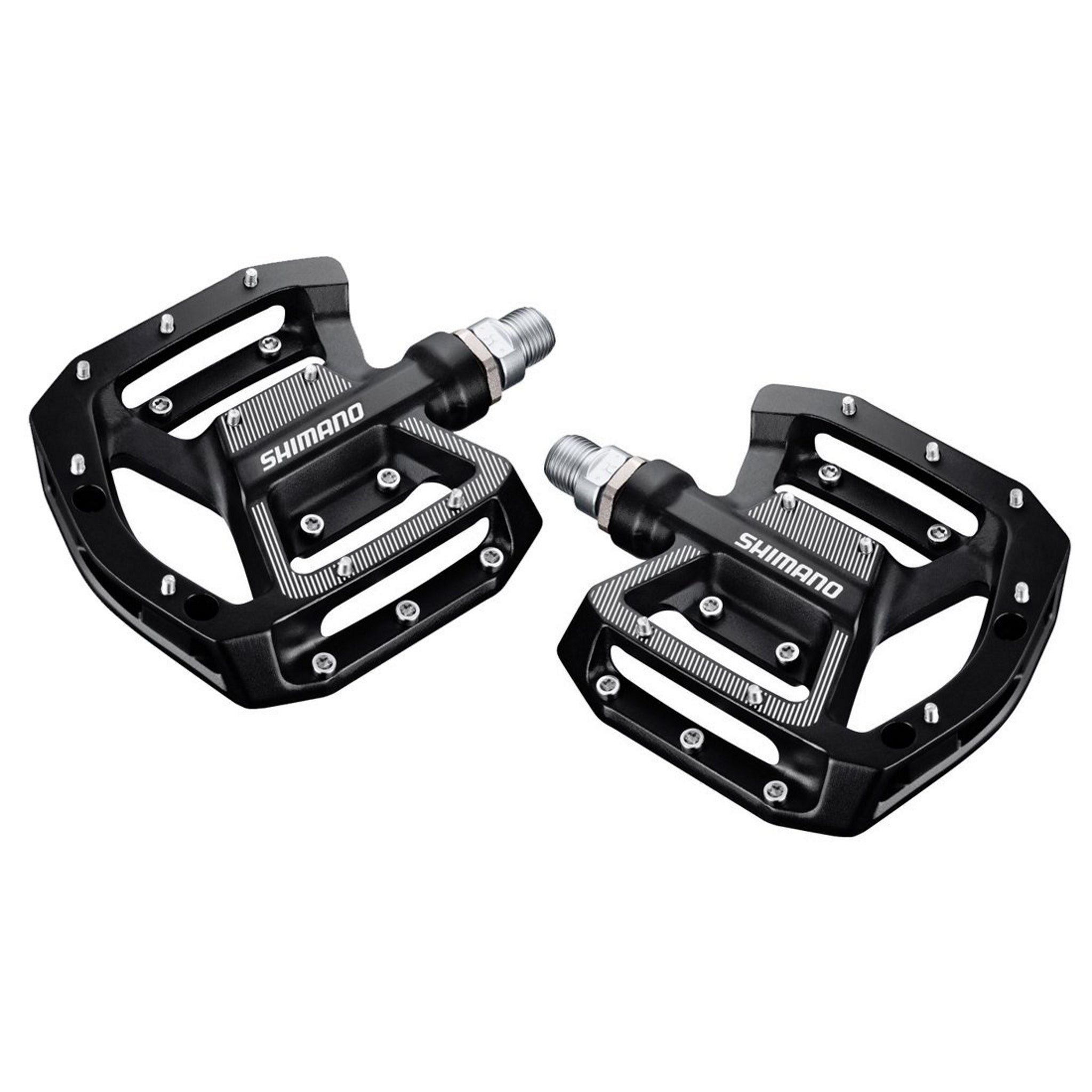 Shimano GR500 Casual/Trail/All-Mountain Cycling Pedals in Sleek Black Color