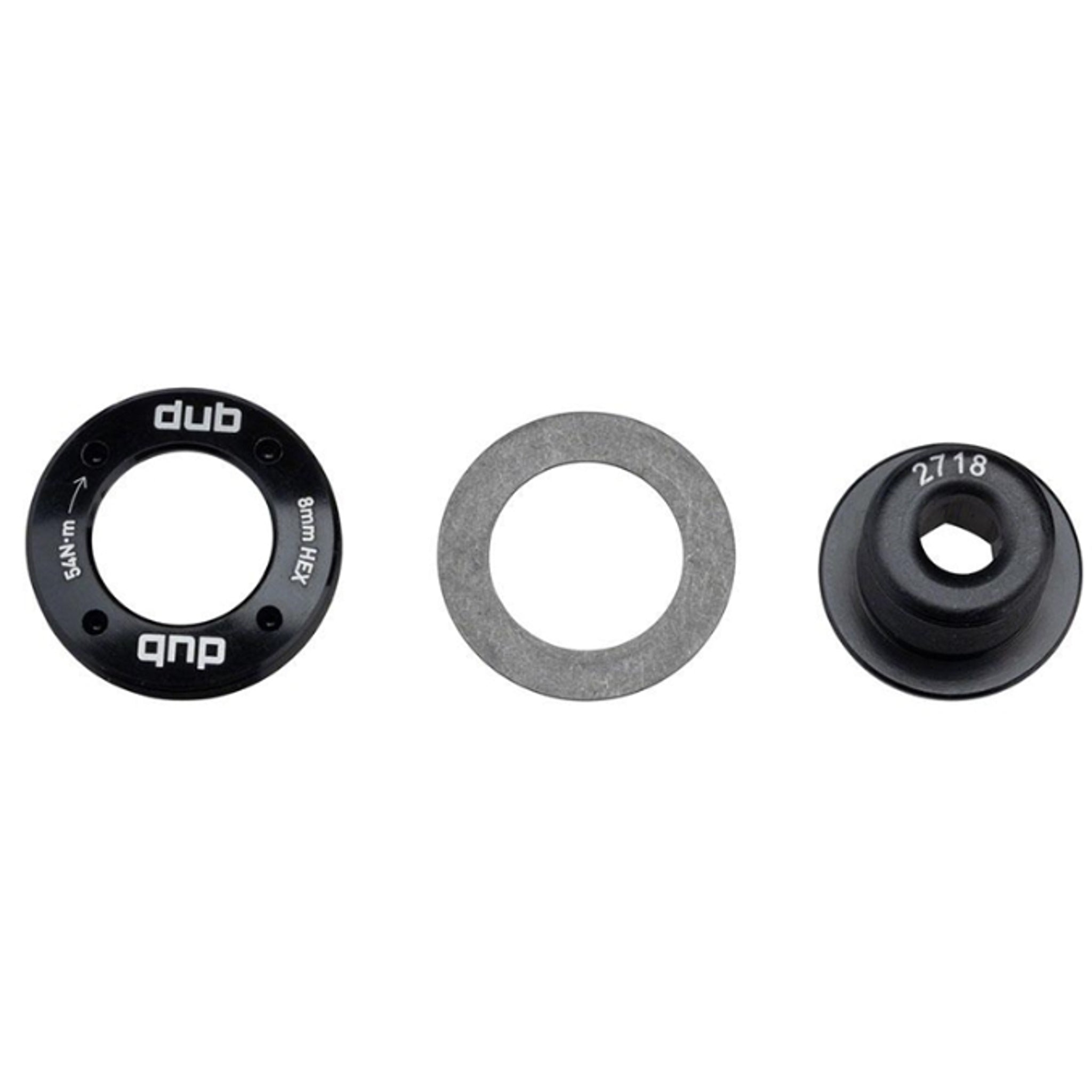 Sram Self-Extracting Crank Arm Bolt Kit for M18 / M30 DUB Cranksets in Sleek Black Color