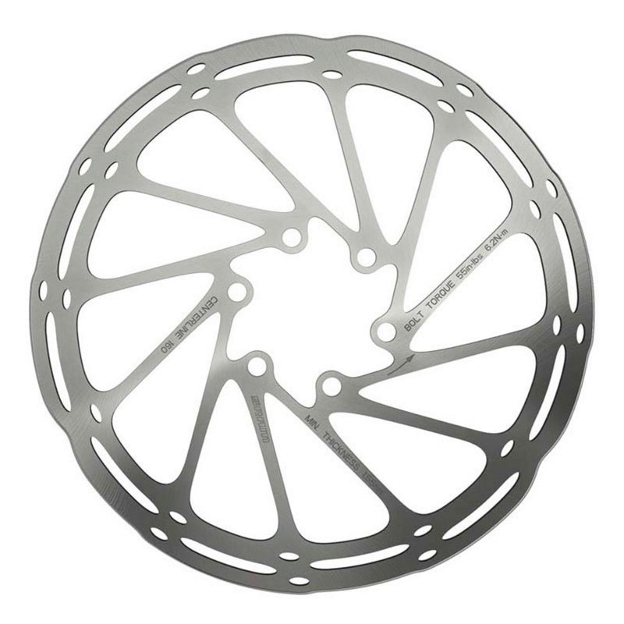 220mm SRAM Rotor with Centerline Design for Smooth Braking