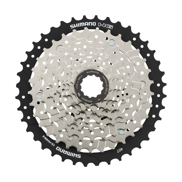 High - Performance Shimano Acera HG400 8 - Speed Bicycle Cassette with 11 - 40T Sprocket Range