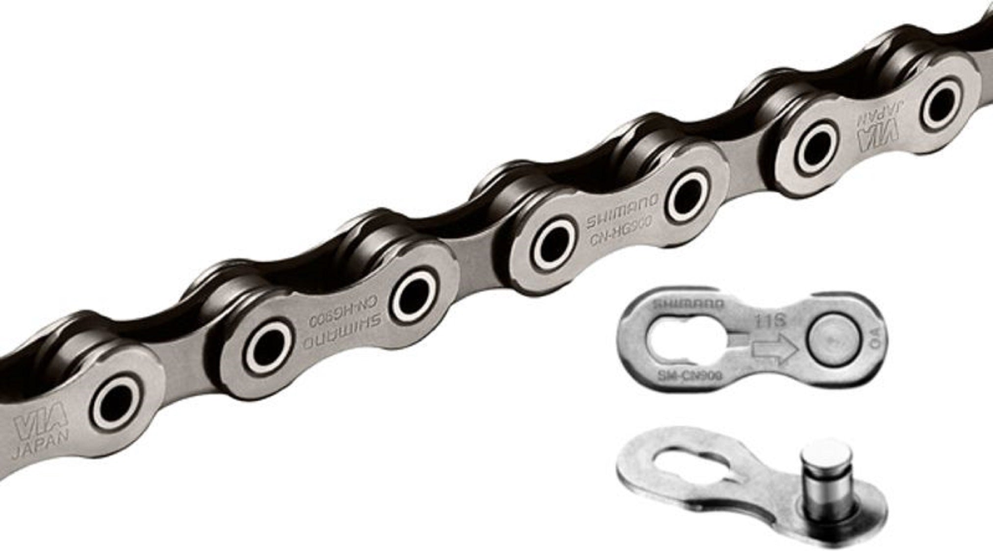 Shimano High - Performance Dura - Ace/XTR CN - HG901 - 11 Sil - Tec 11 - Speed 116 - Link Chain with Quick Connect Link for Bicycles