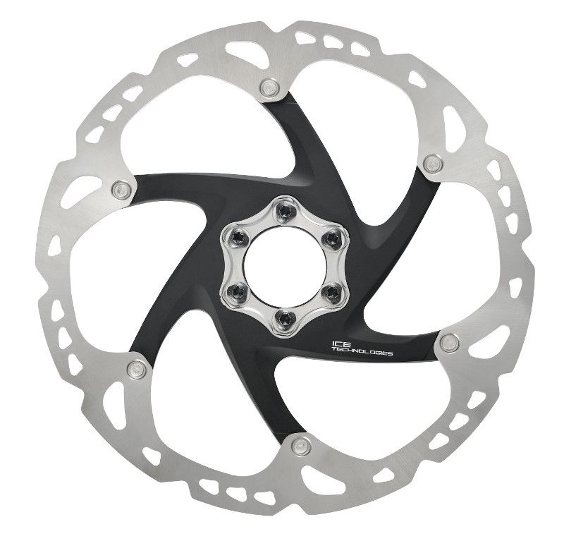 Shimano Deore XT High - Performance 203mm Ice Tech 6 - Bolt Disc Brake Rotor for Replacement