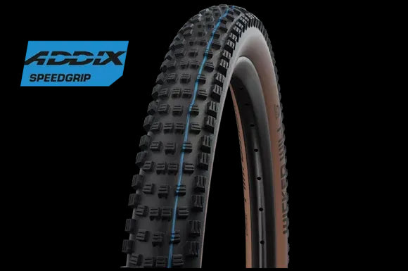 Schwalbe Super Trail Mountain Bike Tyre - Wicked Will 29 x 2.4 Evo TLE with ADDIX SpeedGrip HS614