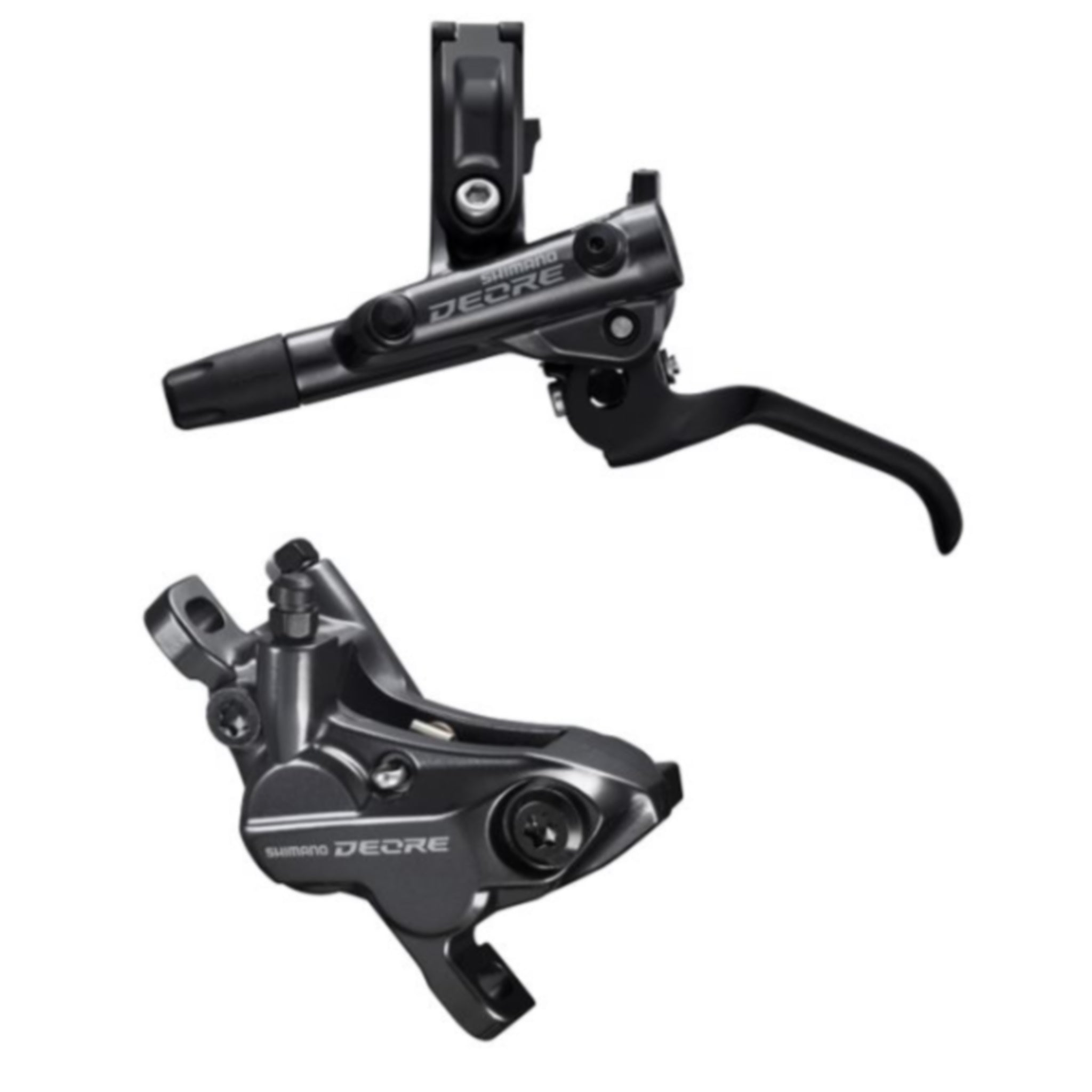Shimano Deore Rear Disc Brake M6120 with Left M6100 Lever and Resin Pads