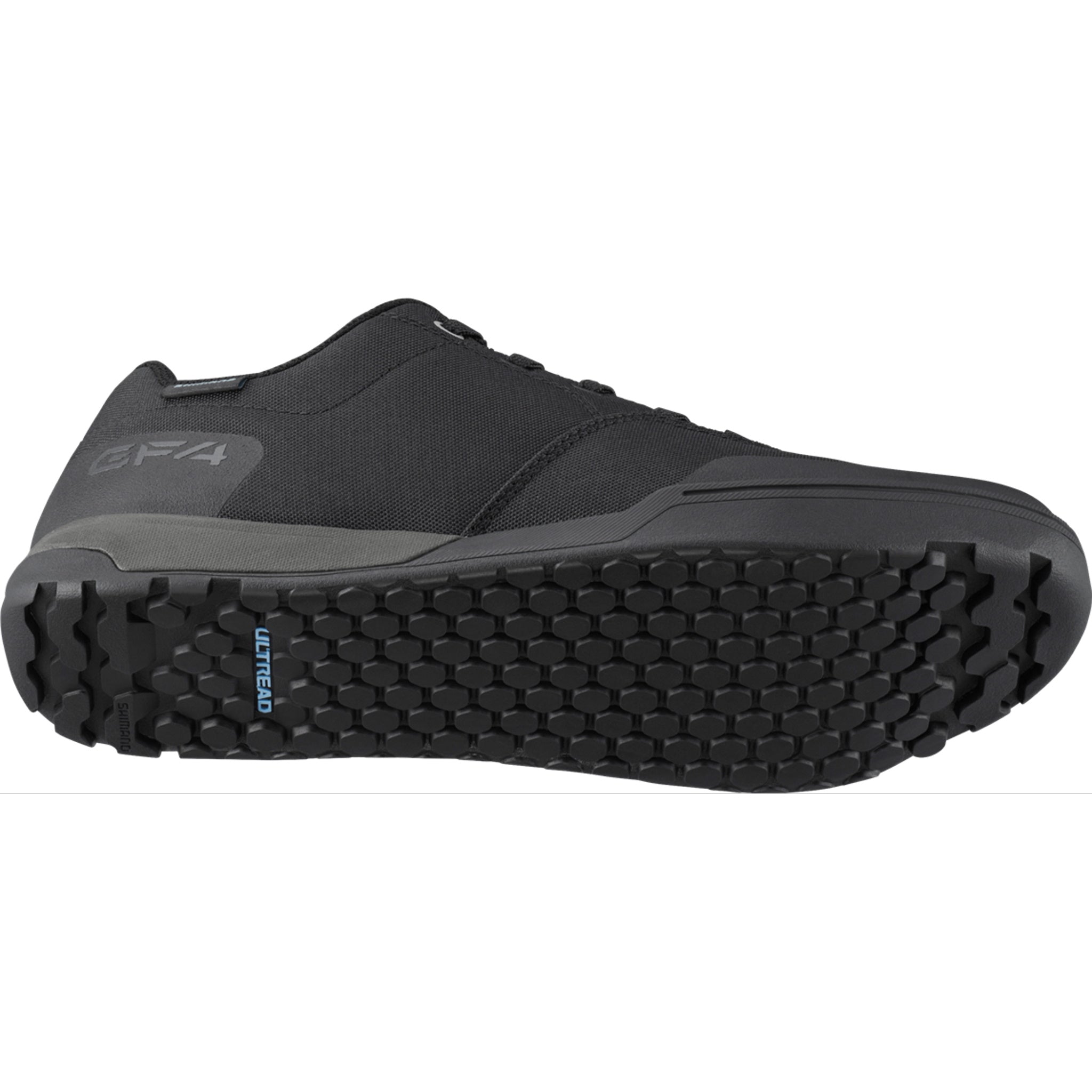 Shimano GF400 Black Flat-Soled Mountain Biking Shoes for Comfortable and Grippy Rides