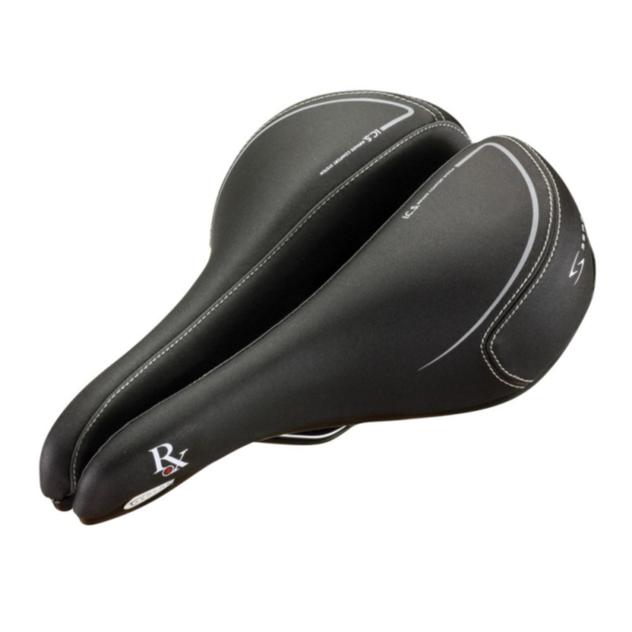 Serfas Men's Comfortable RX Bicycle Saddle for Enhanced Riding Experience