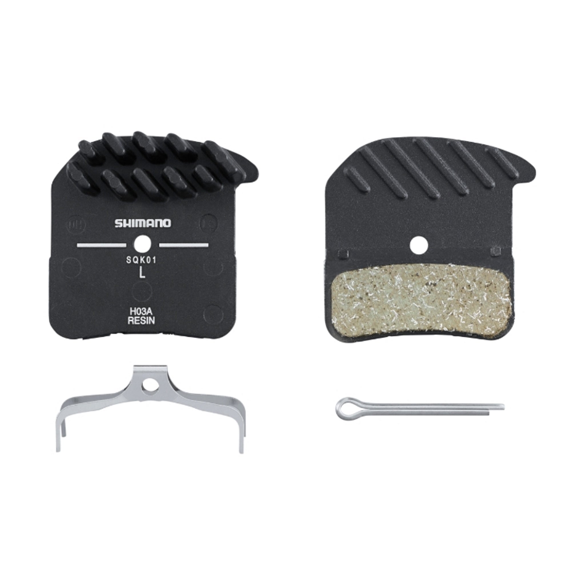 Shimano High - Performance Resin Brake Pads for Deore XT M8000 4 - Piston Braking System
