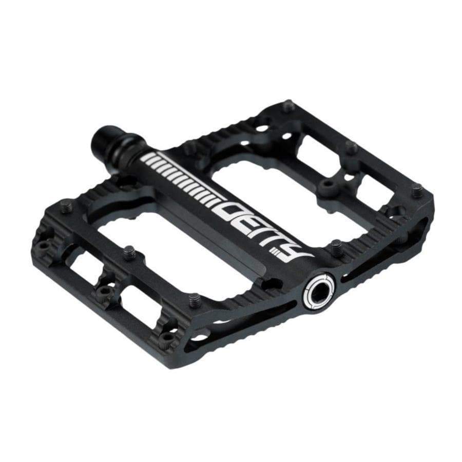 Deity Black Kat Bicycle Platform Pedals in Sleek Black Color