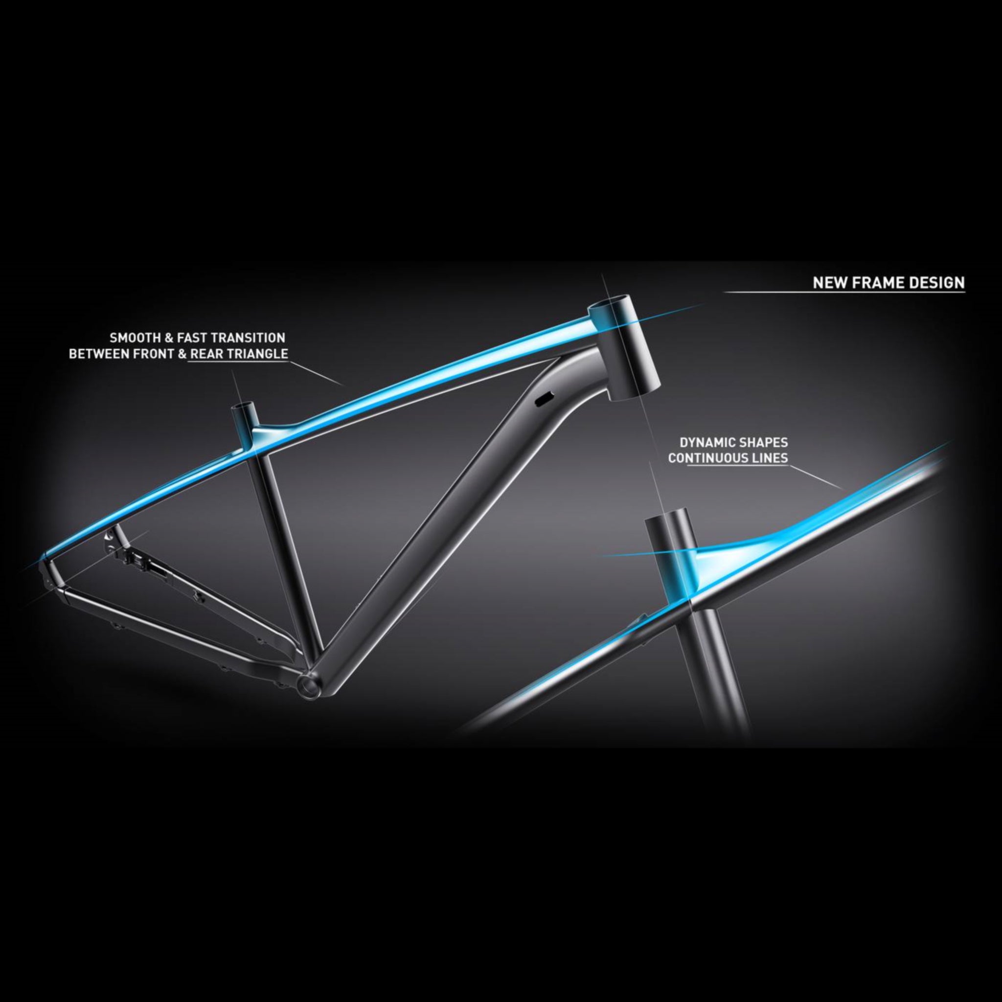 Cube Access WS Women's Black 'n' Blue Hardtail MTB for All Rides