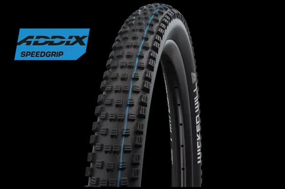Schwalbe Super Trail Mountain Bike Tyre - Wicked Will 29 x 2.4 Evo TLE with ADDIX SpeedGrip HS614