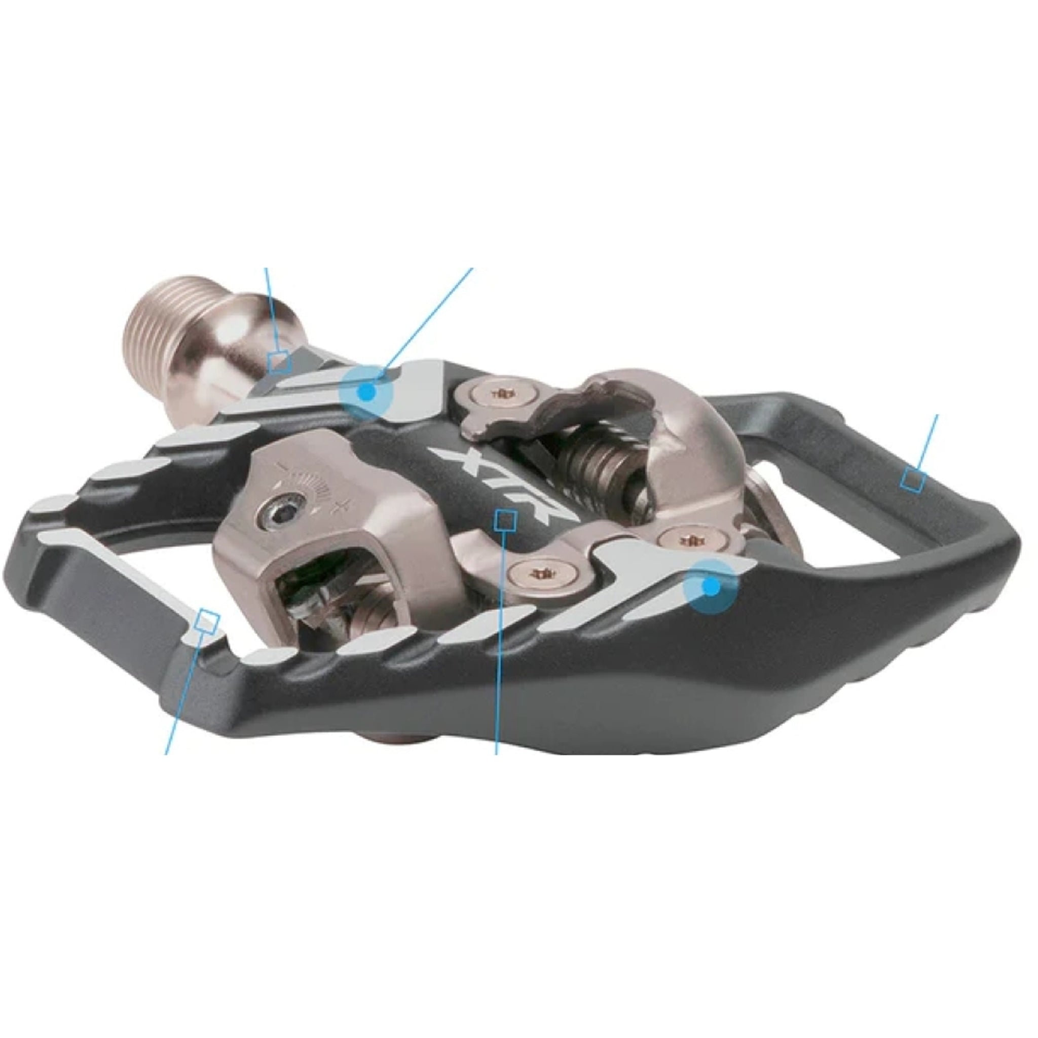 High - Performance Shimano XTR M9120 All - Mountain MTB Trail Pedals