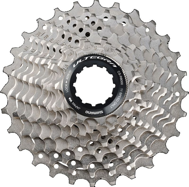 Shimano 11-Speed Ultegra CS-R8000 Cassette 11-25T for Efficient Cycling