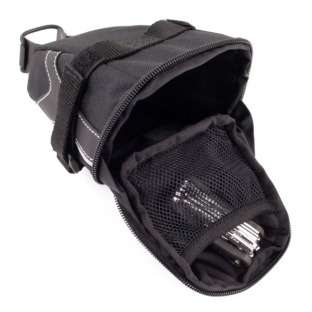 Serfas Black Large Shuttle Bag for Easy Storage