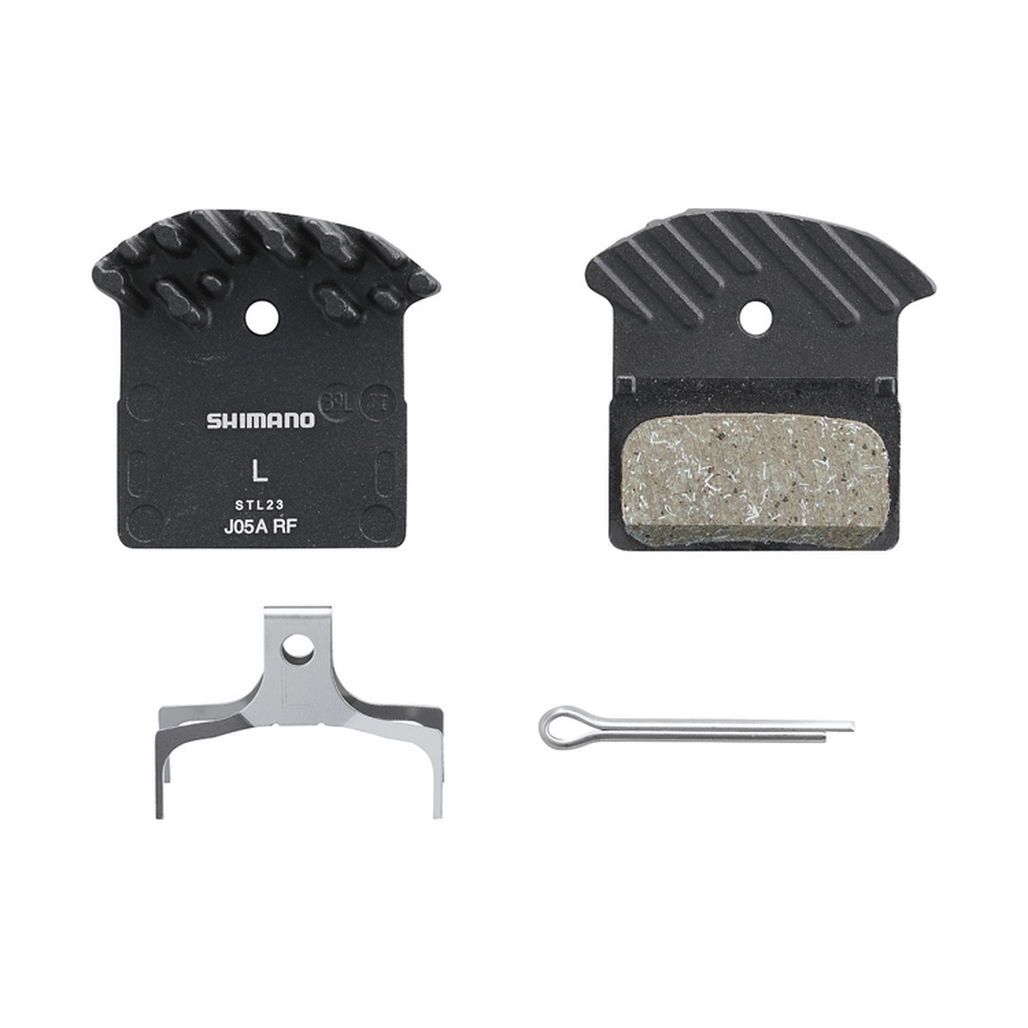 Shimano J03A Resin Disc Brake Pads with Spring for Multiple Brakes