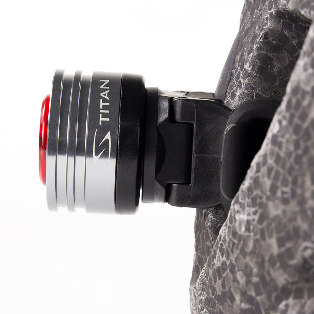 Serfas High - Visibility Titan Helmet Tail Light with 15 - Lumen Brightness