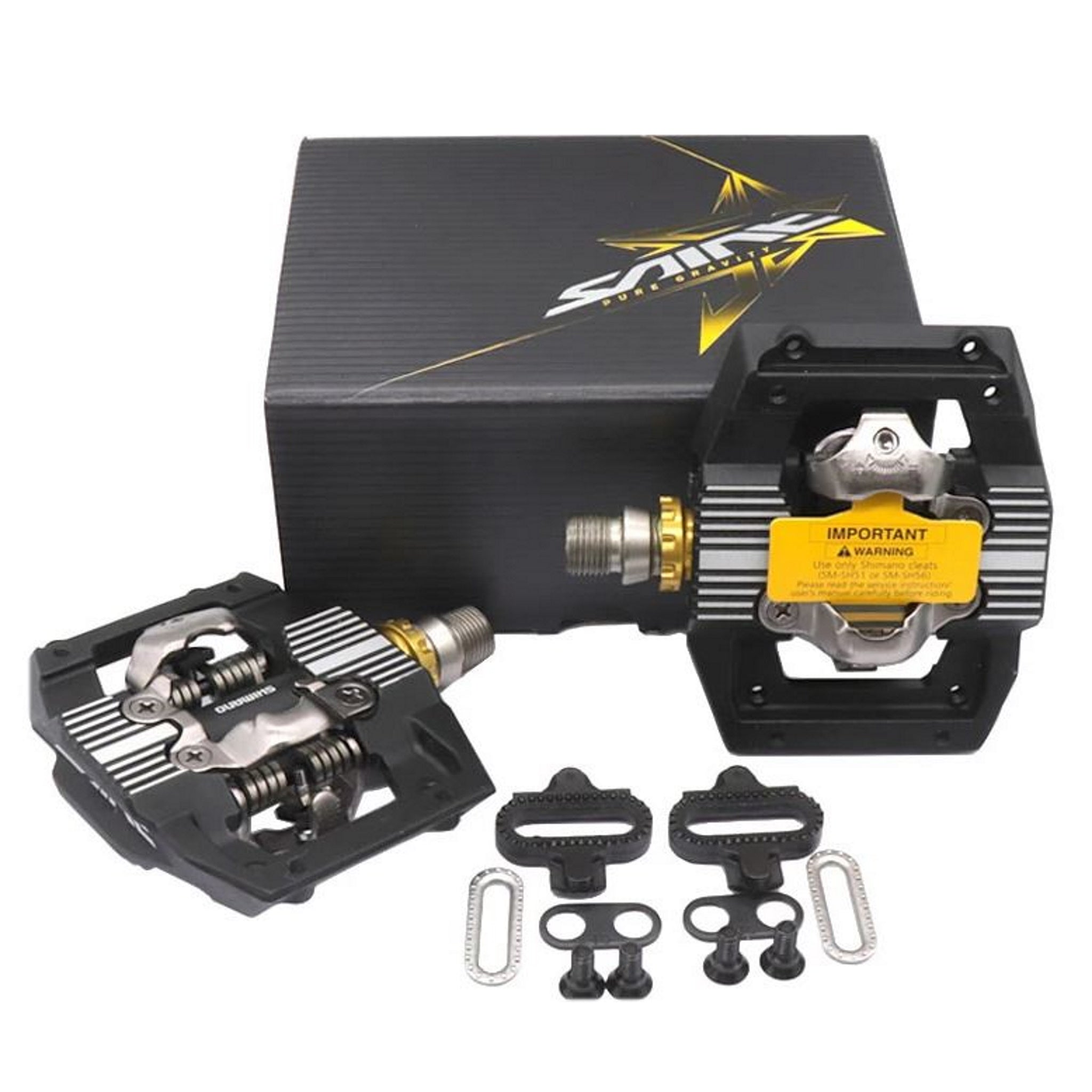 Shimano Saint M820 High - Performance SPD Pedals for Aggressive Trail Riding