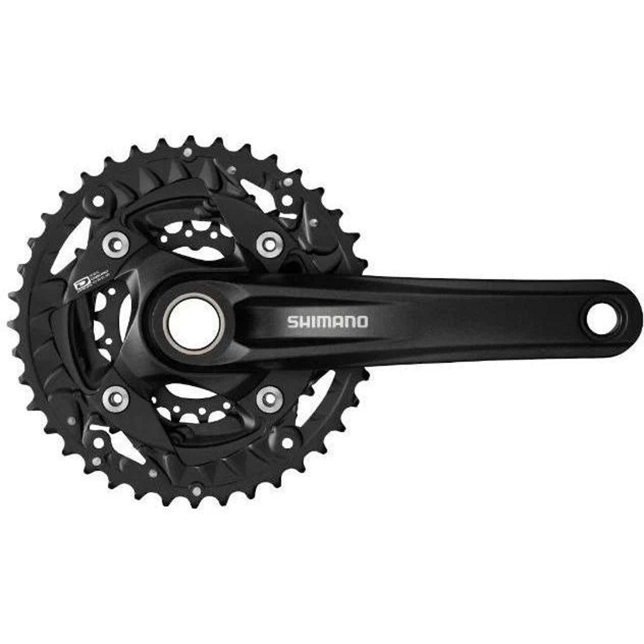 Shimano FC - MT500 175mm 40X30X22T Black Front Crankset for Comfortable Riding