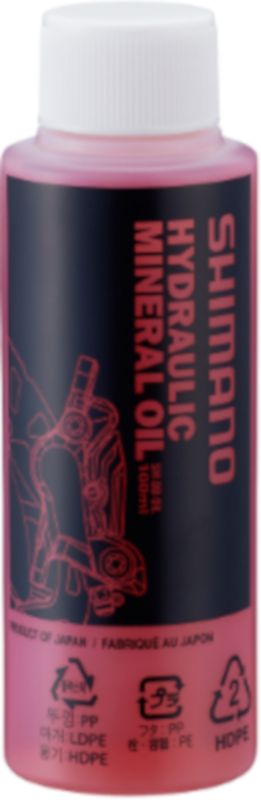Shimano 100mL Mineral Oil for Disc Brakes - Ideal for Brake Maintenance