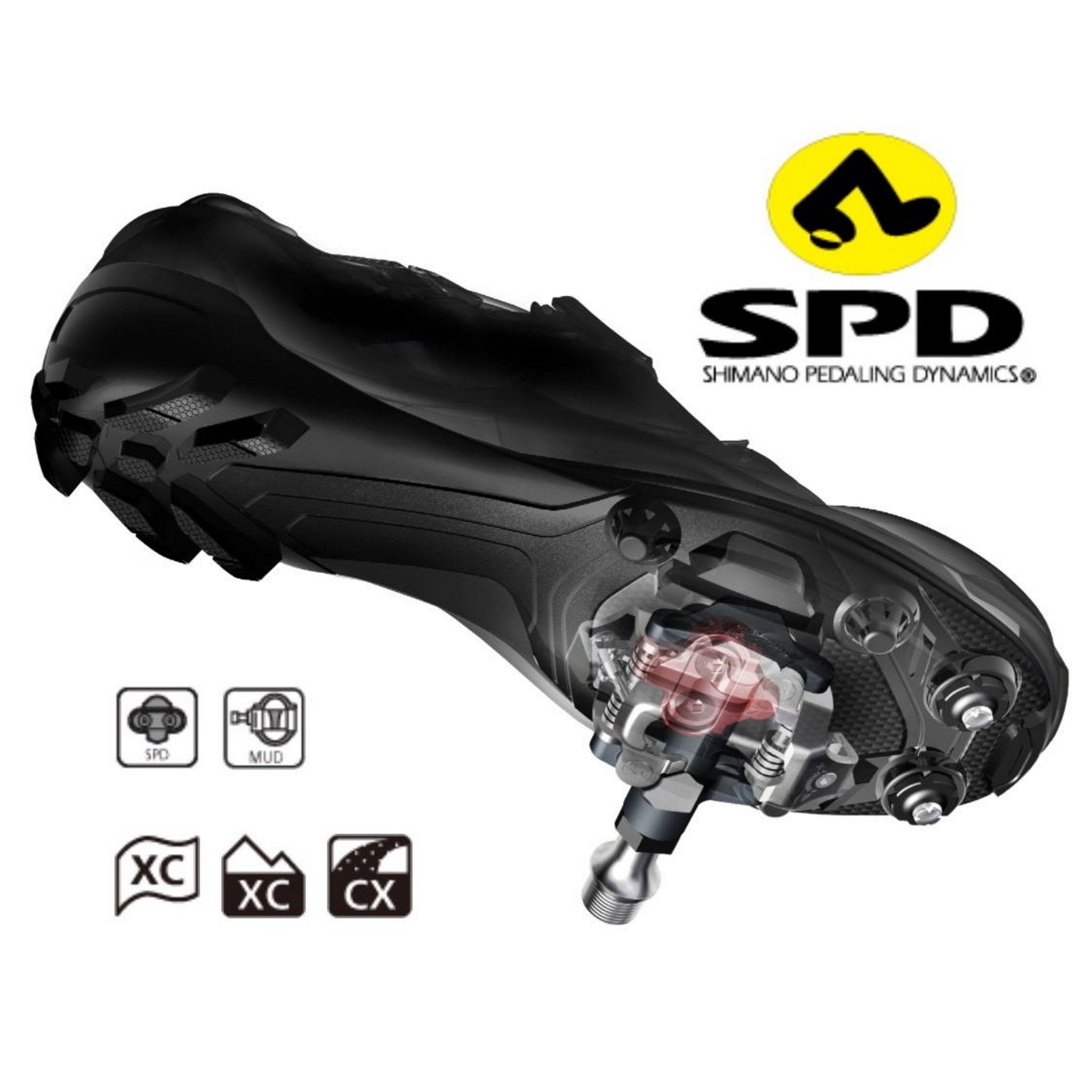 High - Performance Shimano SPD Mountain Bike Pedals PD - M8100 for Cross Country and Cyclocross from Deore XT Series